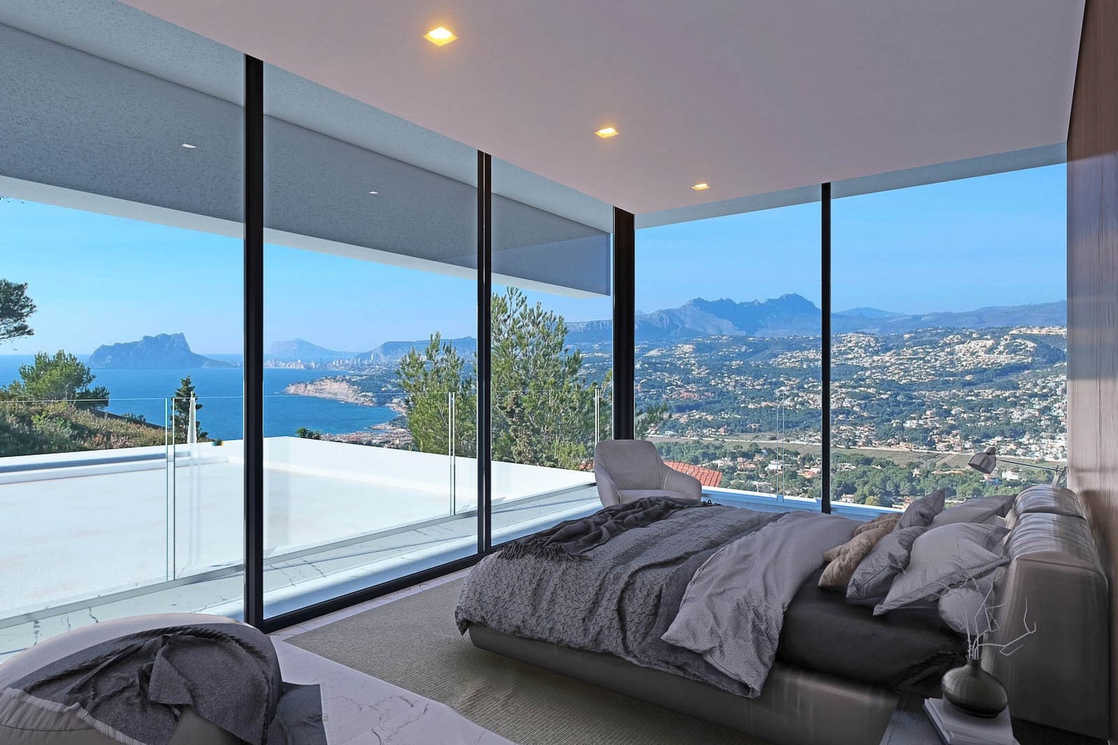 Chalet de 4 habitaciones en Moraira en venta con piscina garaje - 3.850.000 € (Ref: 10059804)