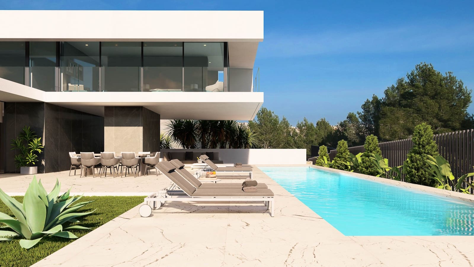 Chalet de 4 habitaciones en Moraira en venta con piscina garaje - 3.850.000 € (Ref: 10059804)