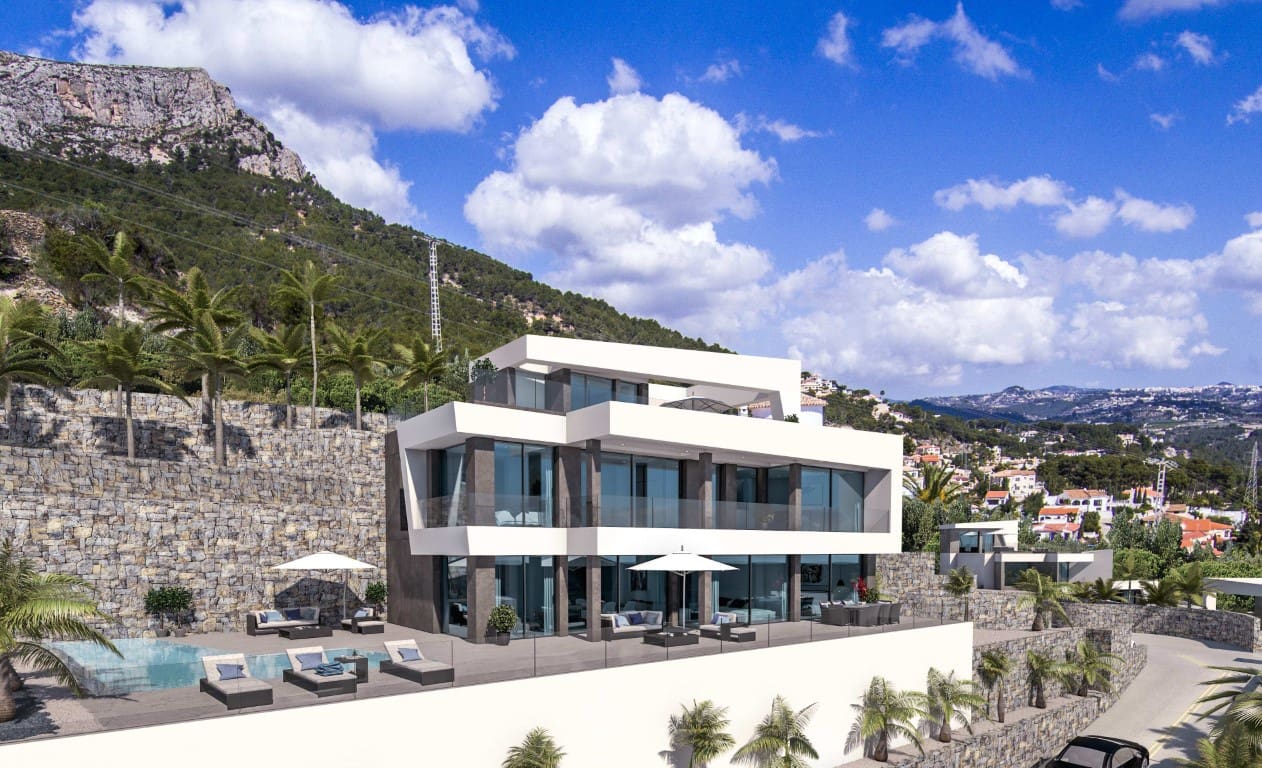 4 chambre Villa/Maison à vendre à Calpe / Calp avec piscine - 1 850 000 € (Ref: 10059805)