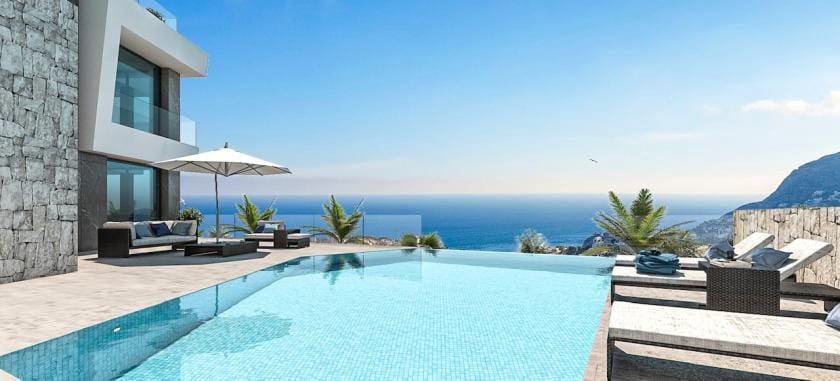 4 chambre Villa/Maison à vendre à Calpe / Calp avec piscine - 1 850 000 € (Ref: 10059805)