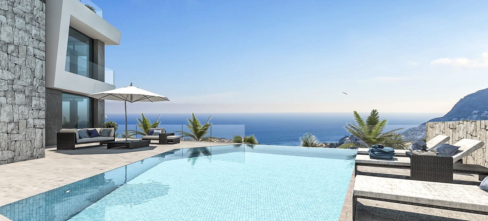 4 chambre Villa/Maison à vendre à Calpe / Calp avec piscine - 1 850 000 € (Ref: 10059805)