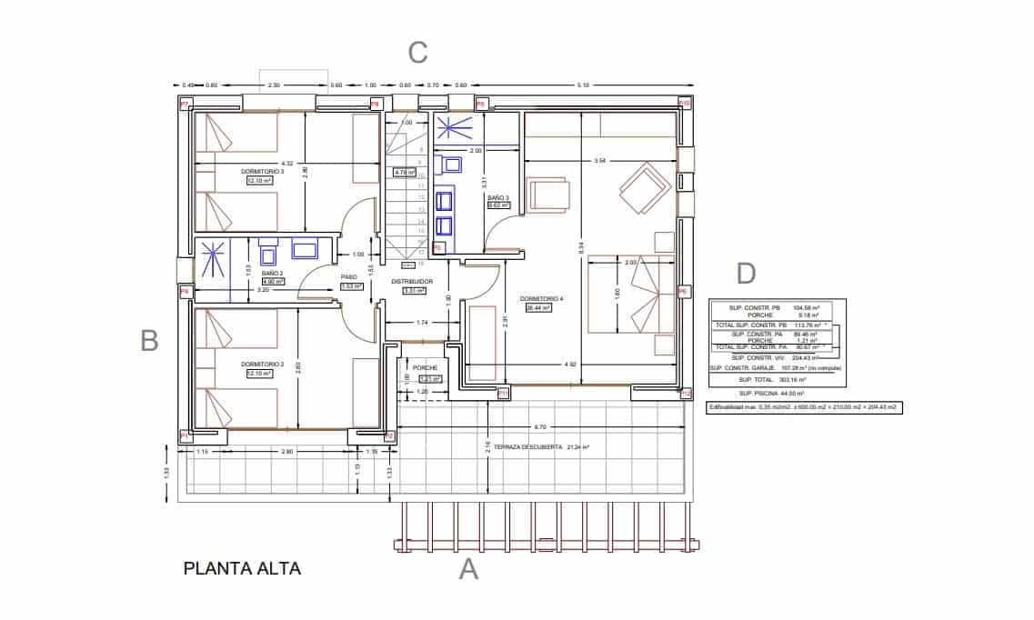 4 soveværelse Villa til salg i Alcalali / Alcanali med swimmingpool garage - € 945.000 (Ref: 10059806)