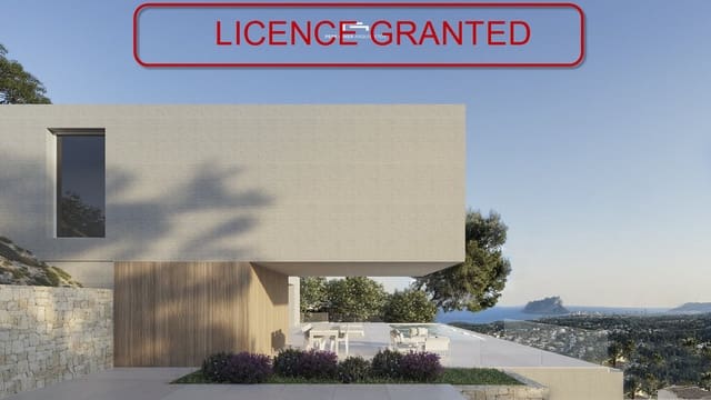Chalet de 4 habitaciones en Montemar, Benissa en venta con piscina garaje - 2.595.000 € (Ref: 10059814)