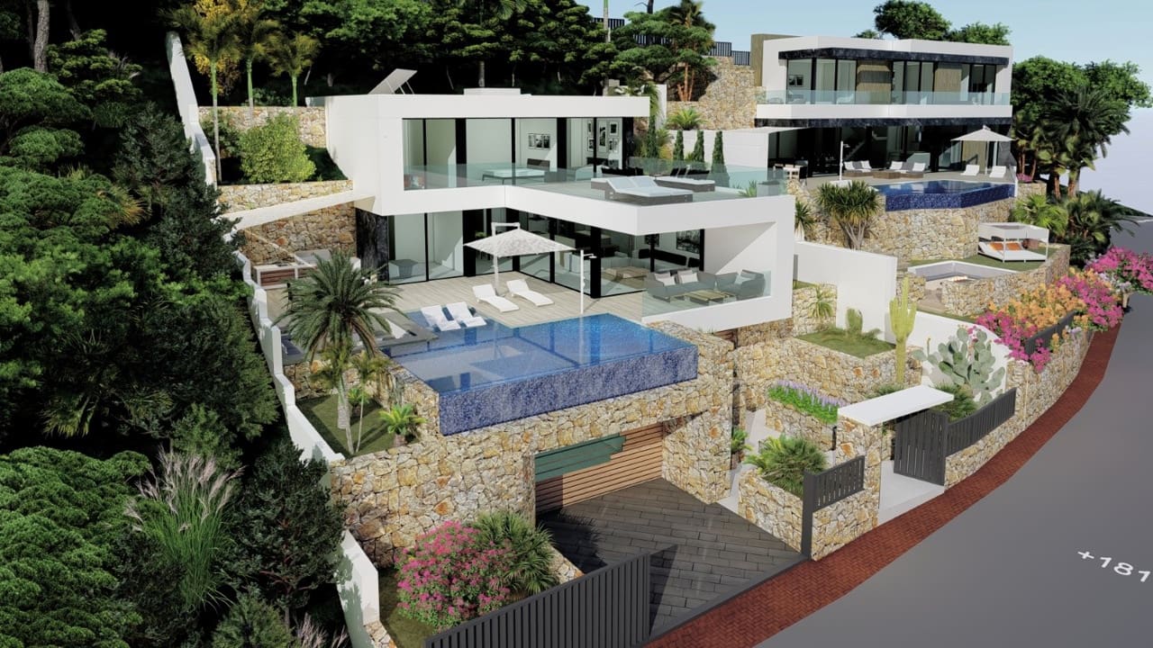 4 sovrum Villa till salu i Calpe / Calp med pool garage - 1 550 000 € (Ref: 10059816)