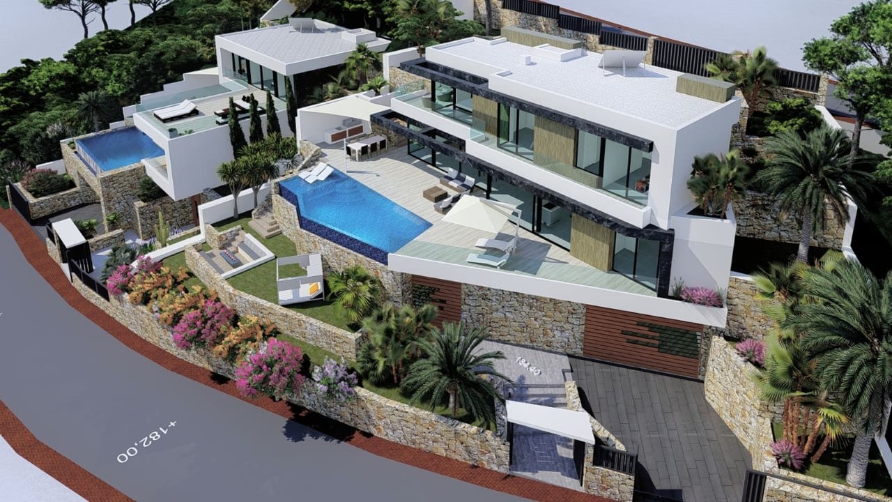 4 sovrum Villa till salu i Calpe / Calp med pool garage - 1 550 000 € (Ref: 10059816)