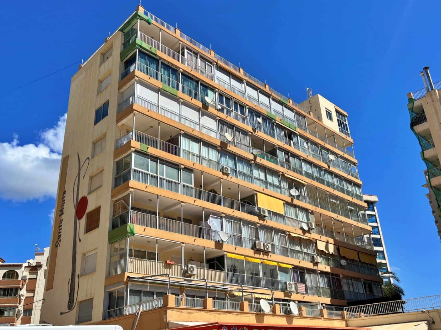 2 sypialnia Apartament na sprzedaż w Calpe / Calp z garażem - 310 000 € (Ref: 10095779)