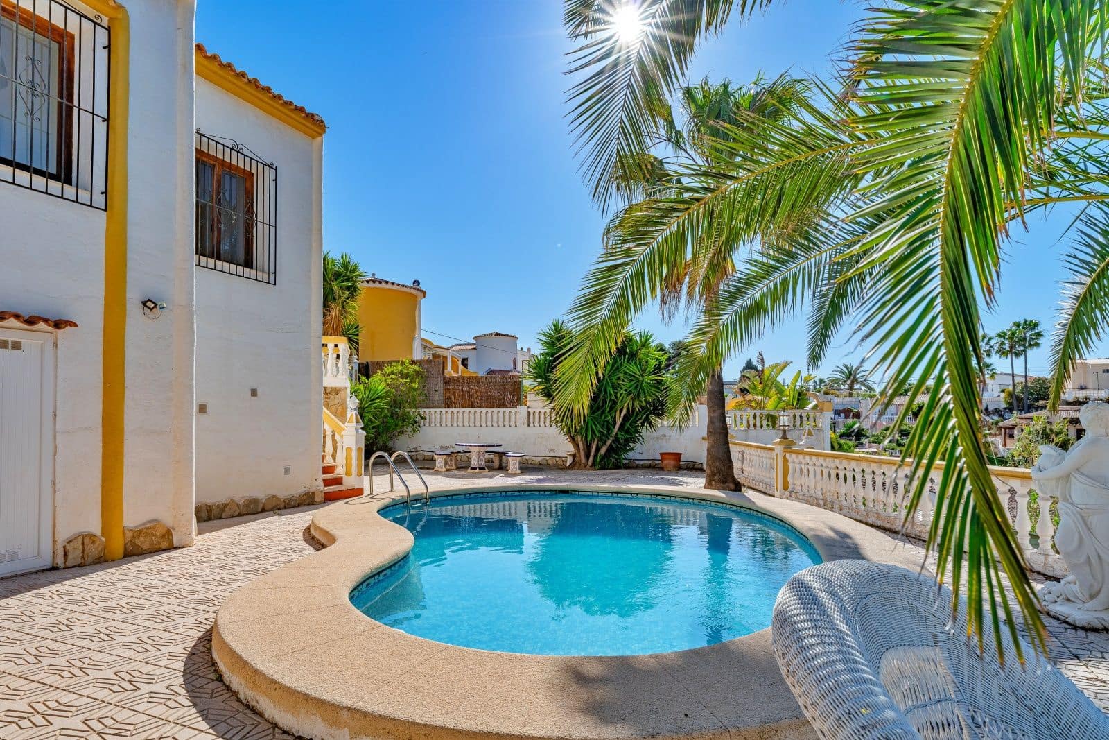 3 soveværelse Villa til salg i Calpe / Calp med swimmingpool garage - € 485.000 (Ref: 10130368)