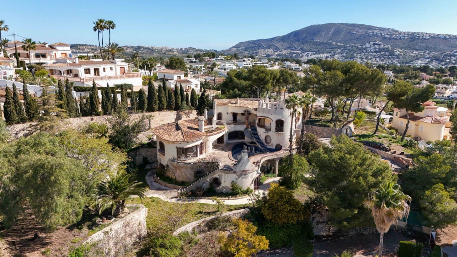 5 soveværelse Villa til salg i Moraira med swimmingpool garage - € 1.890.000 (Ref: 10170175)