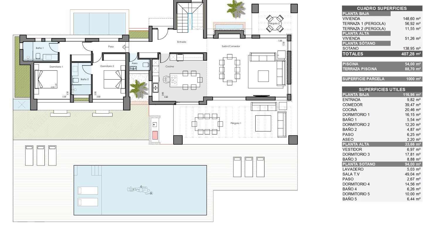5 soverom Villa til salgs i Javea / Xabia med svømmebasseng garasje - € 2 399 000 (Ref: 10175896)