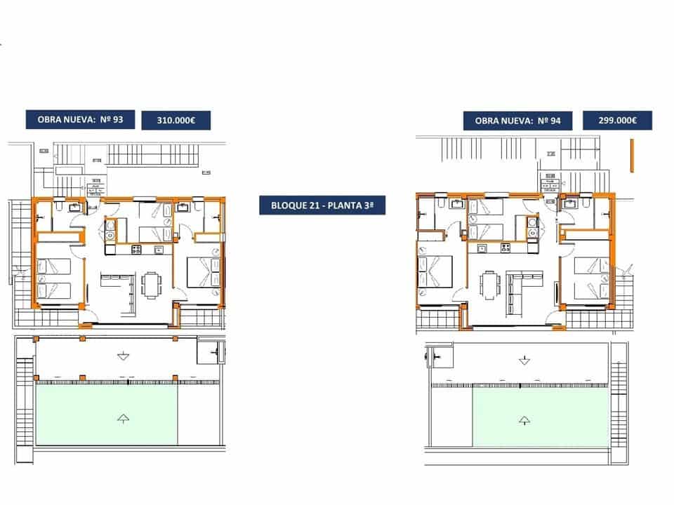 2 slaapkamer Appartement te koop in Gandia met zwembad garage - € 245.000 (Ref: 6750748)