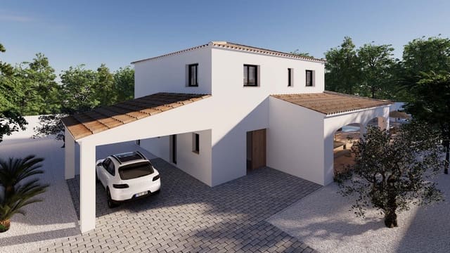 4 soverom Villa til salgs i Moraira, Teulada-Moraira med svømmebasseng garasje - € 1 549 000 (Ref: 7670423)