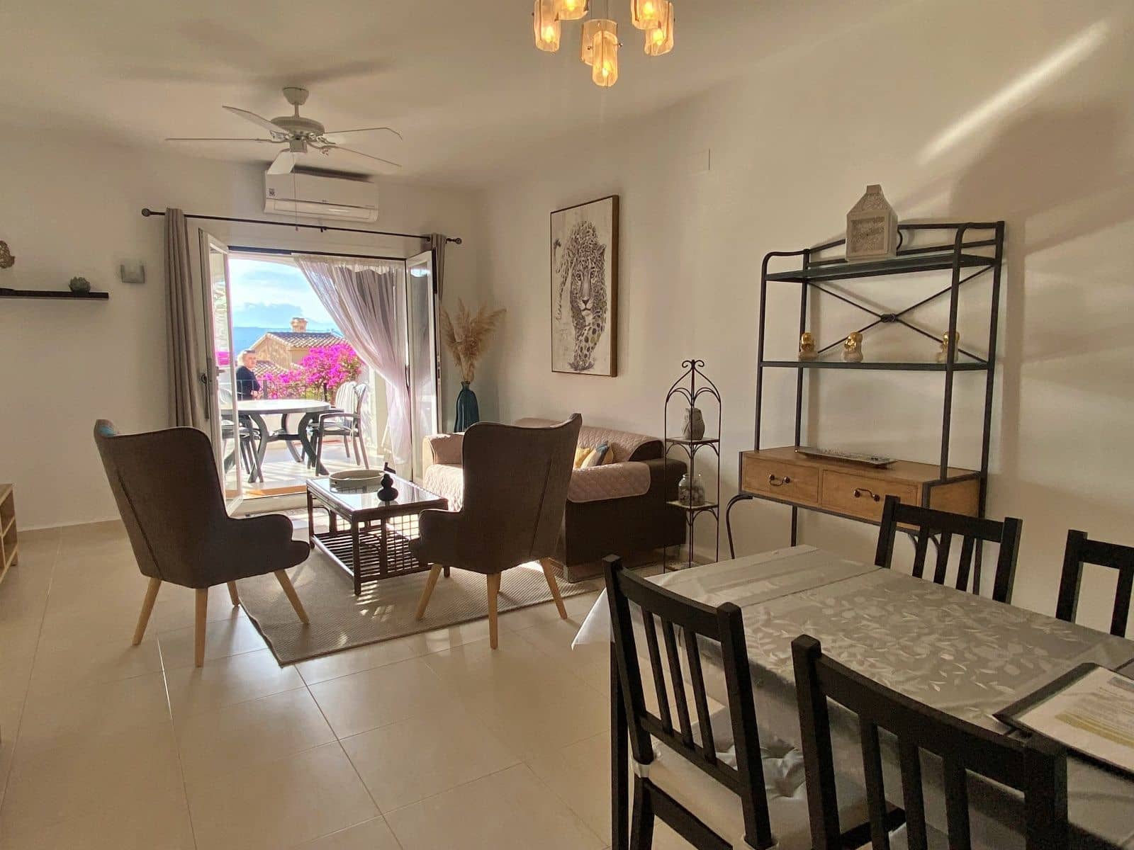 2 makuuhuone Huoneisto vuokrattavana paikassa Benitachell / Benitatxell mukana uima-altaan - 750 € (Ref: 7993652)