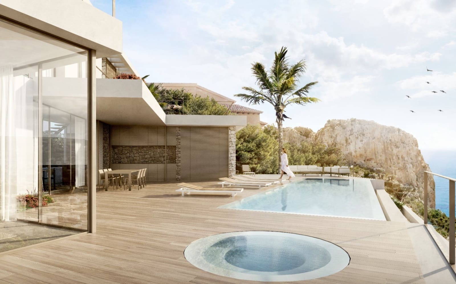 Chalet de 5 habitaciones en Cumbre del Sol en venta con piscina garaje - 2.760.000 € (Ref: 8331020)