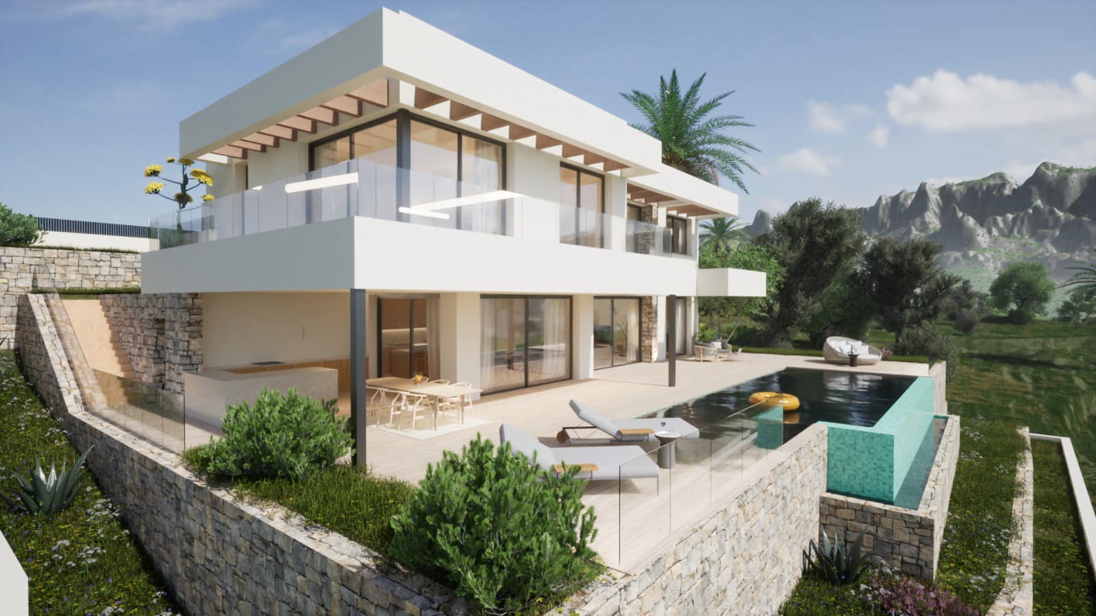 5 Zimmer Villa zu verkaufen in Moraira mit Pool Garage - 2.300.000 € (Ref: 8556065)