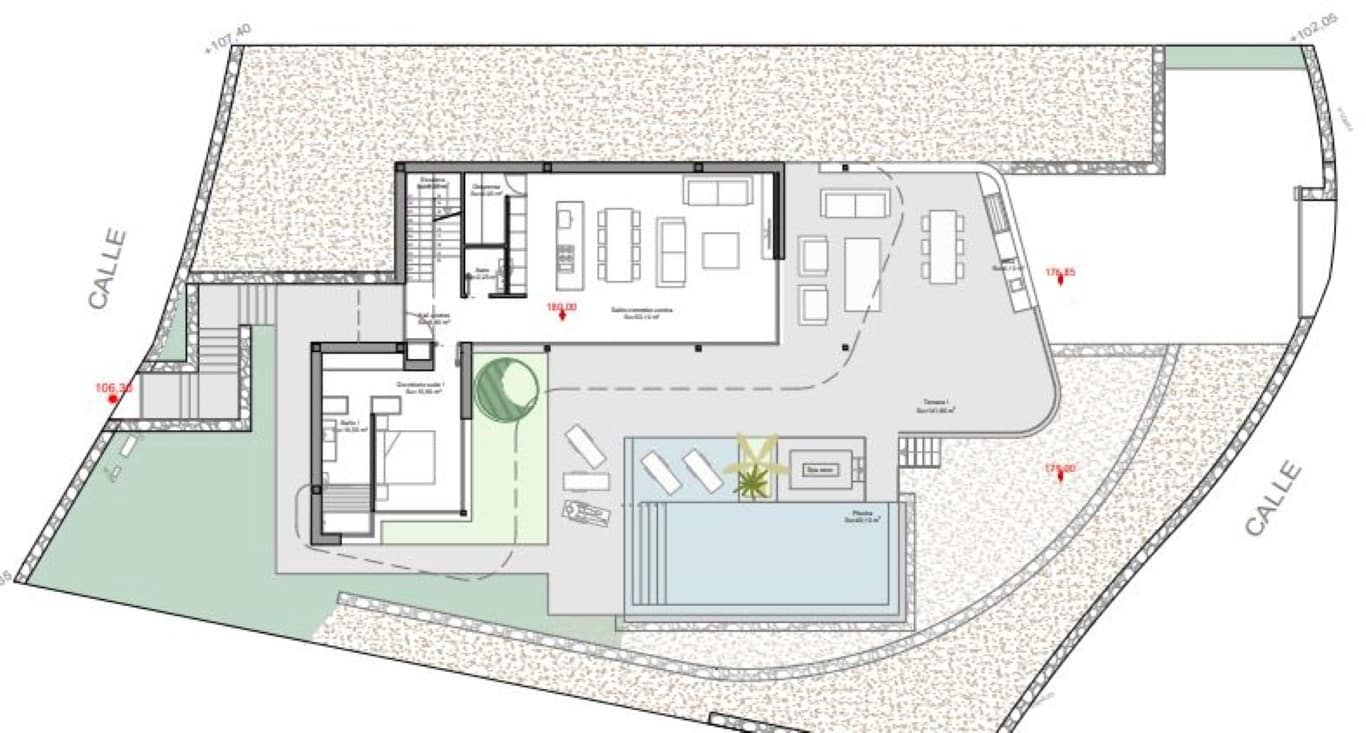 4 makuuhuone Huvila myytävänä paikassa Cumbre del Sol mukana uima-altaan - 2 150 000 € (Ref: 8562606)