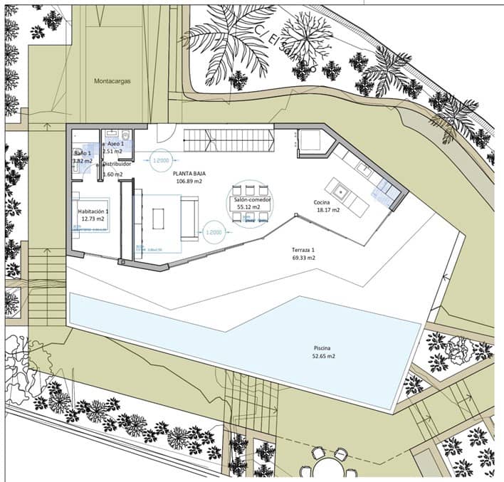 4 makuuhuone Huvila myytävänä paikassa Benissa mukana uima-altaan - 3 017 000 € (Ref: 8562795)