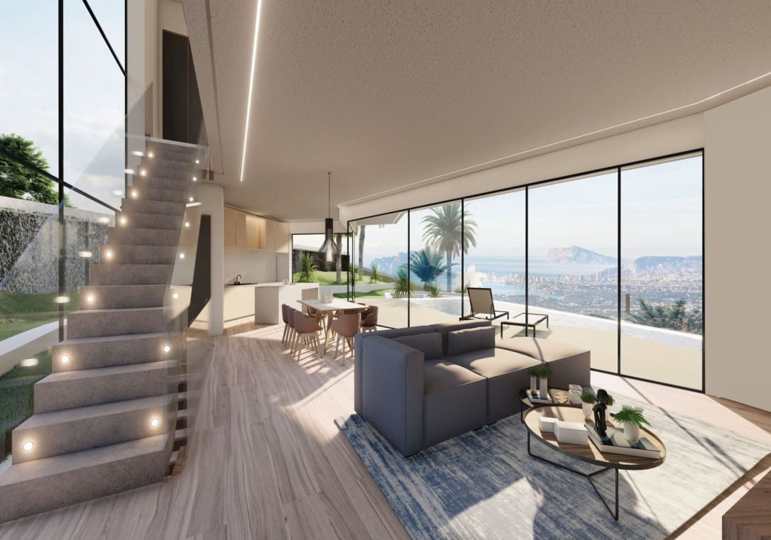 4 makuuhuone Huvila myytävänä paikassa Benissa mukana uima-altaan - 3 017 000 € (Ref: 8562795)