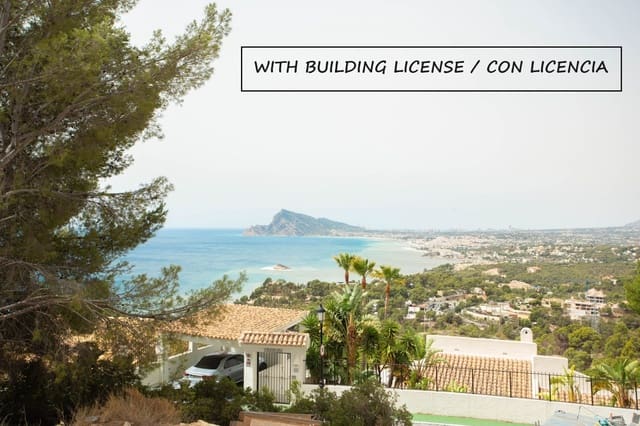 Byggegrund til salg i Altea - € 485.000 (Ref: 8562884)