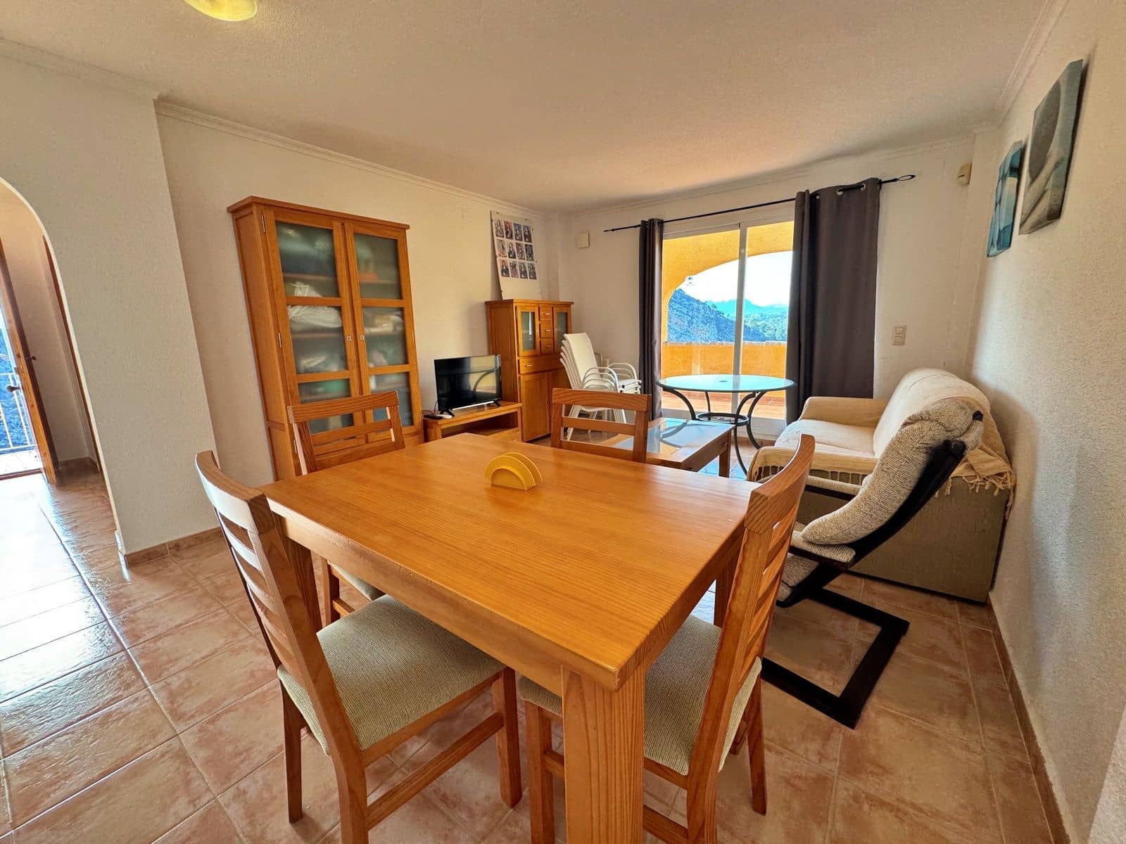 2 soveværelse Lejlighed til leje i Benitachell / Benitatxell med swimmingpool - € 750 (Ref: 8700528)