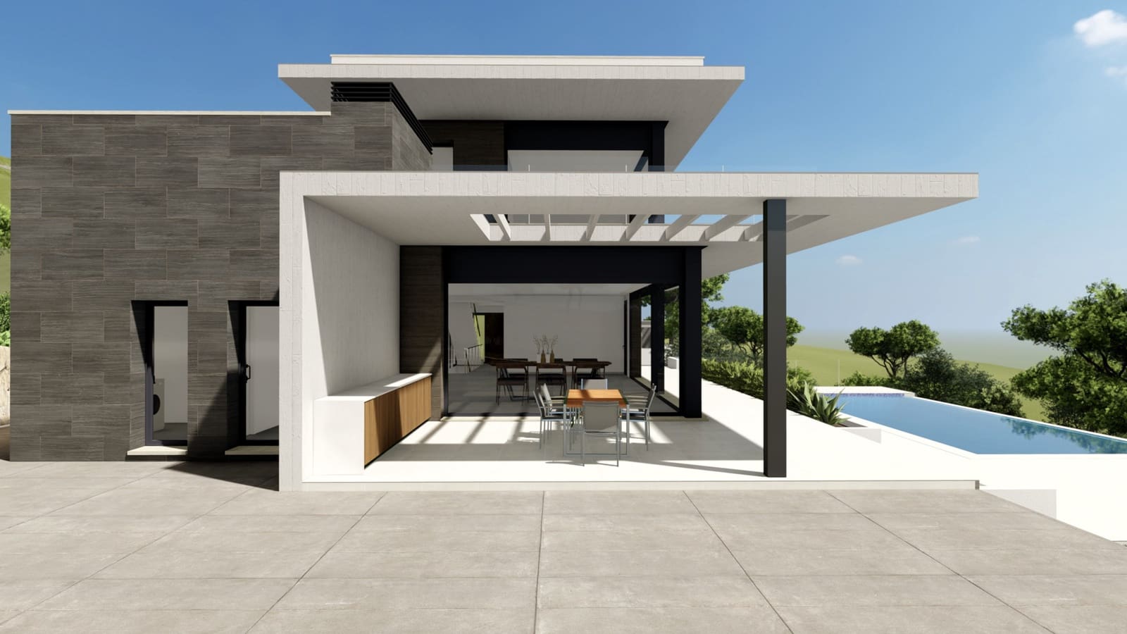 4 makuuhuone Huvila myytävänä paikassa Javea / Xabia mukana uima-altaan - 2 350 000 € (Ref: 8888877)