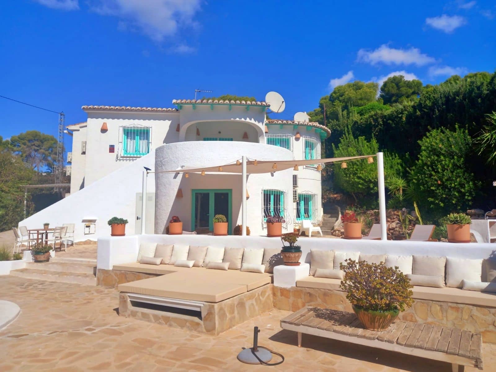 4 slaapkamer Villa te huur in Moraira met zwembad garage - € 2.800 (Ref: 8945009)