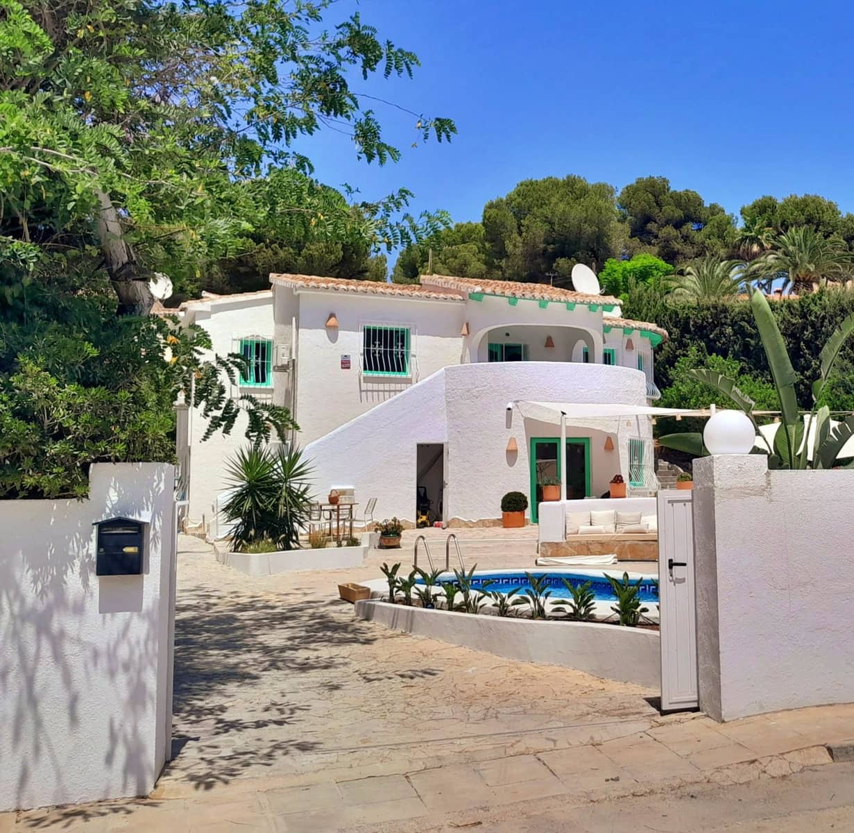 4 slaapkamer Villa te huur in Moraira met zwembad garage - € 2.800 (Ref: 8945009)