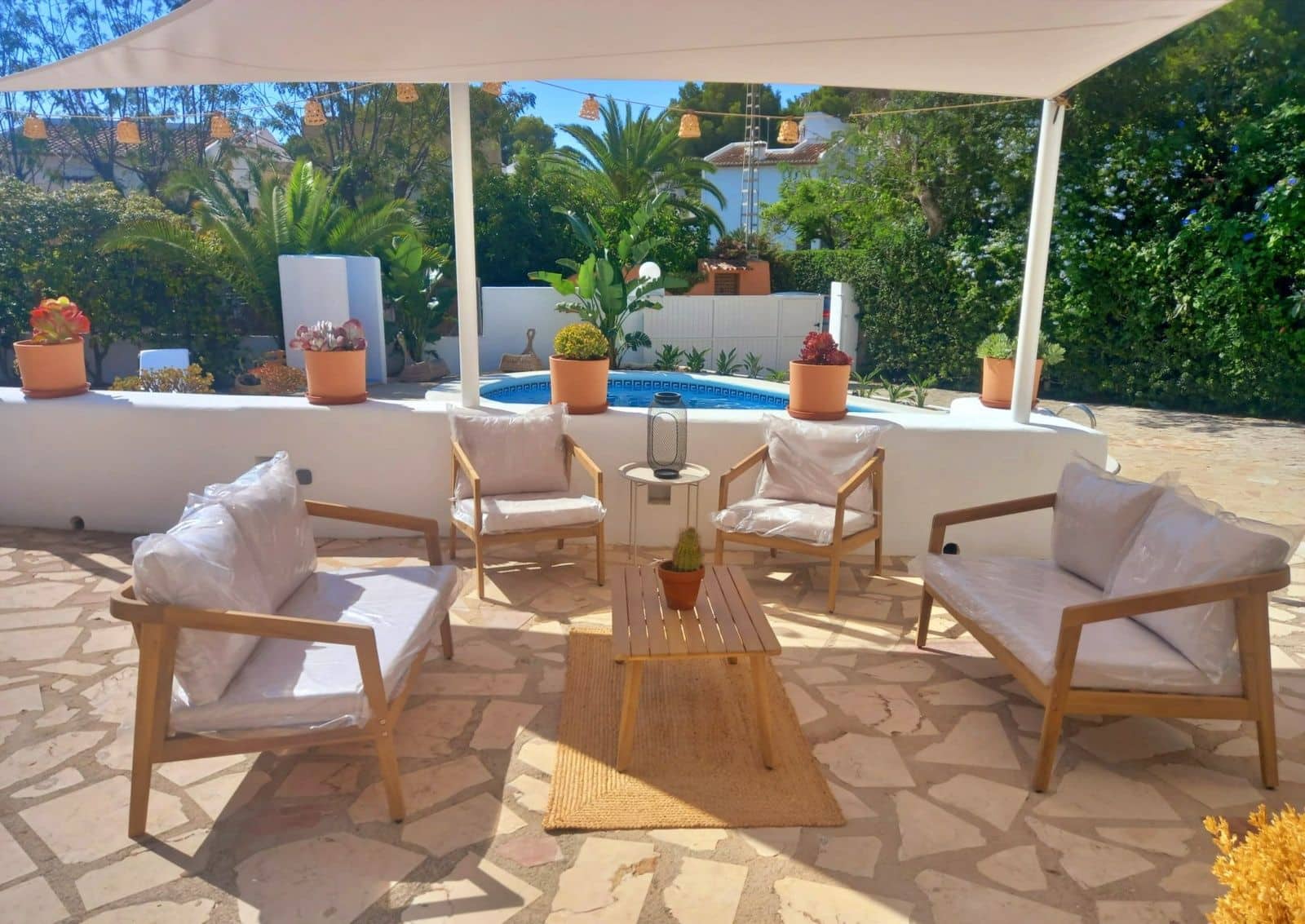 4 slaapkamer Villa te huur in Moraira met zwembad garage - € 2.800 (Ref: 8945009)