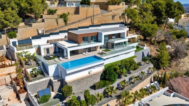 4 camera da letto Villa in vendita in Calpe / Calp con piscina garage - 2.825.000 € (Rif: 8981406)