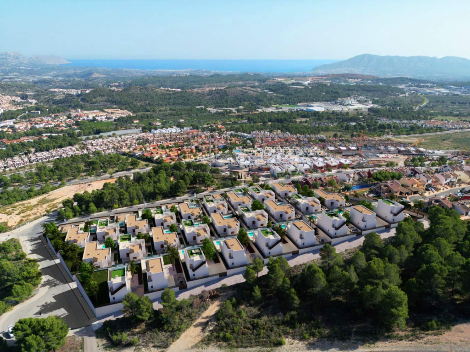 3 Zimmer Villa zu verkaufen in Polop mit Pool Garage - 649.000 € (Ref: 8983461)