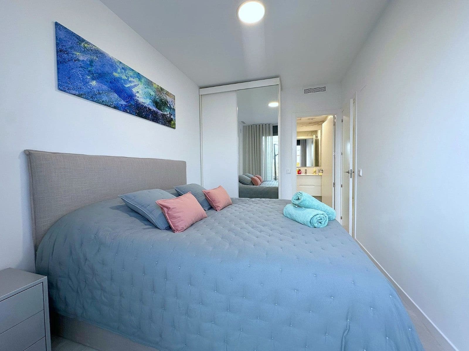 2 soveværelse Lejlighed til leje i Finestrat med swimmingpool garage - € 1.750 (Ref: 9061077)