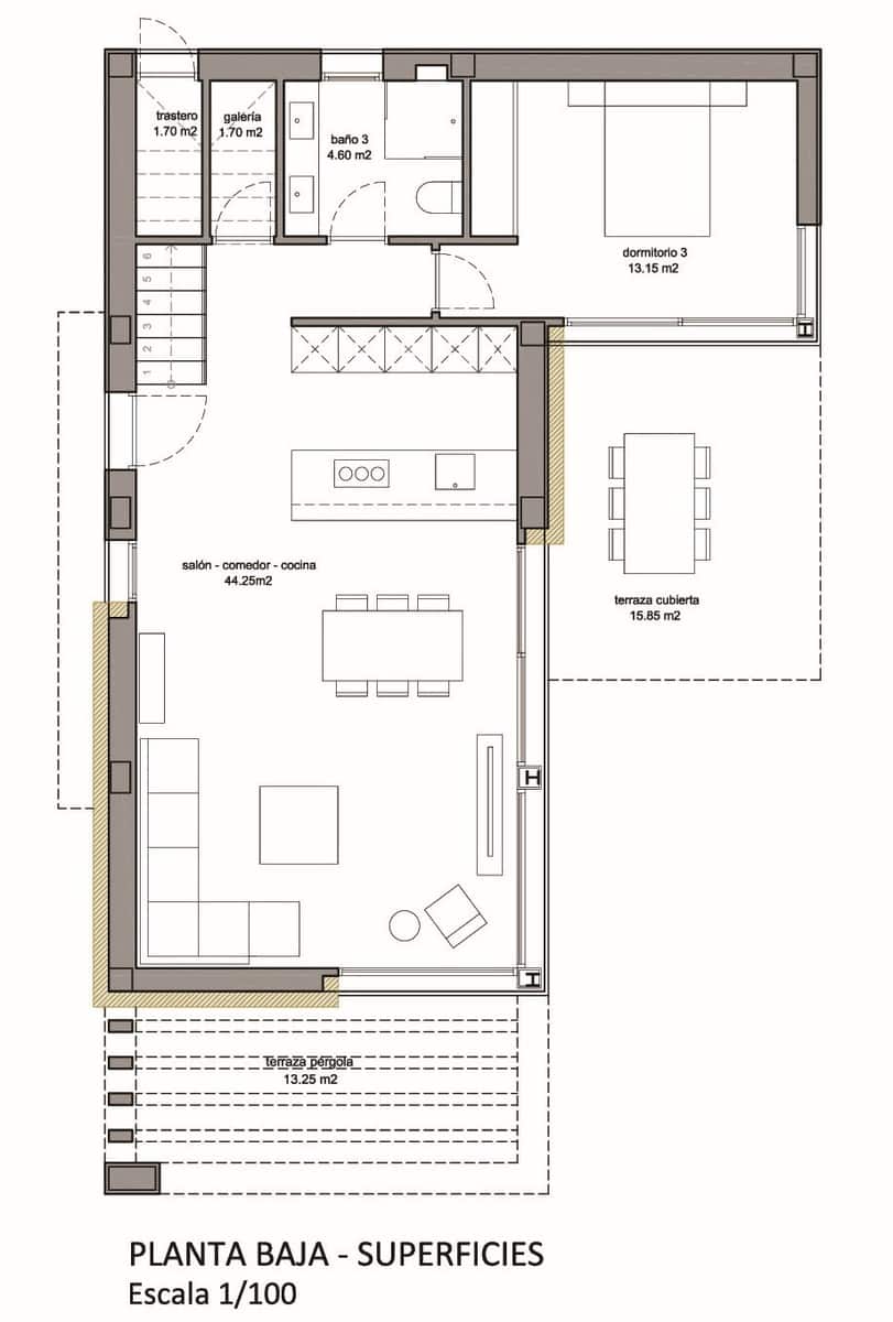 3 bedroom Villa for sale in Finestrat with pool garage - € 850,000 (Ref: 9087128)