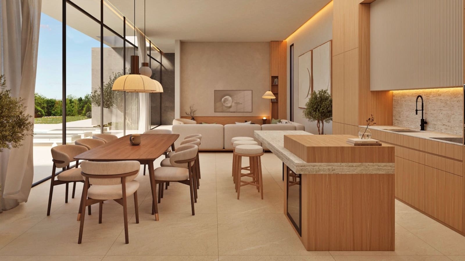 3 chambre Villa/Maison à vendre à Calpe / Calp avec piscine garage - 1 525 000 € (Ref: 9105551)