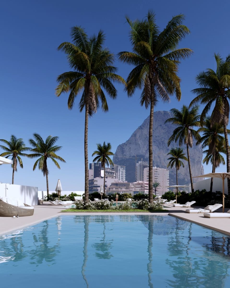 2 makuuhuone Huoneisto myytävänä paikassa Calpe / Calp mukana uima-altaan 
autotalli - 430 000 € (Ref: 9142140)