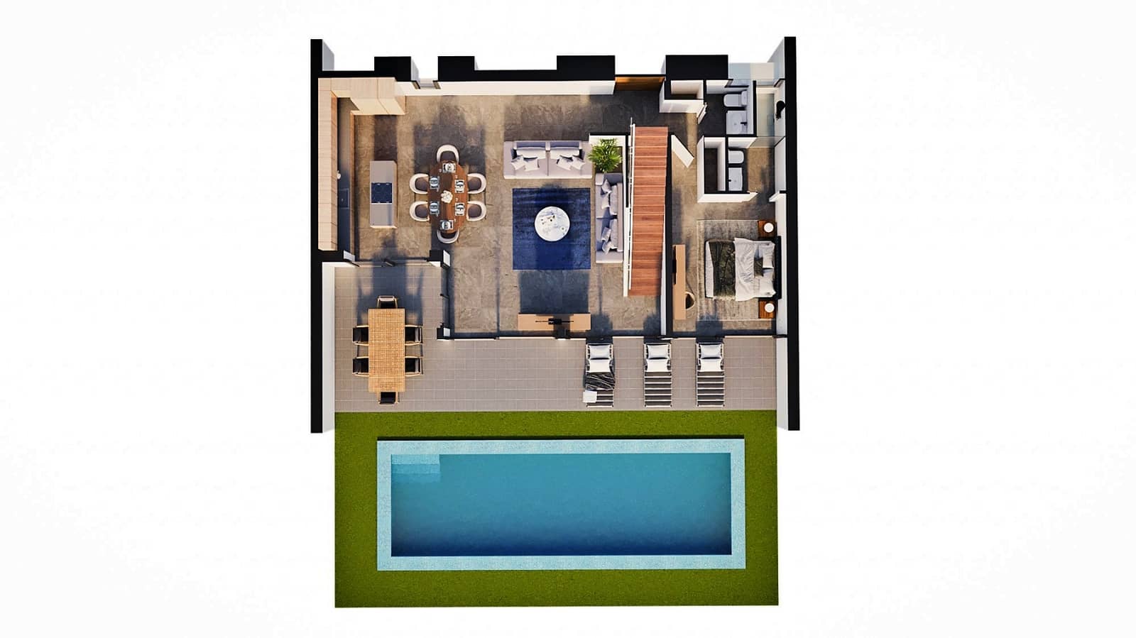 3 Zimmer Villa zu verkaufen in Calpe / Calp mit Pool Garage - 1.099.000 € (Ref: 9142146)