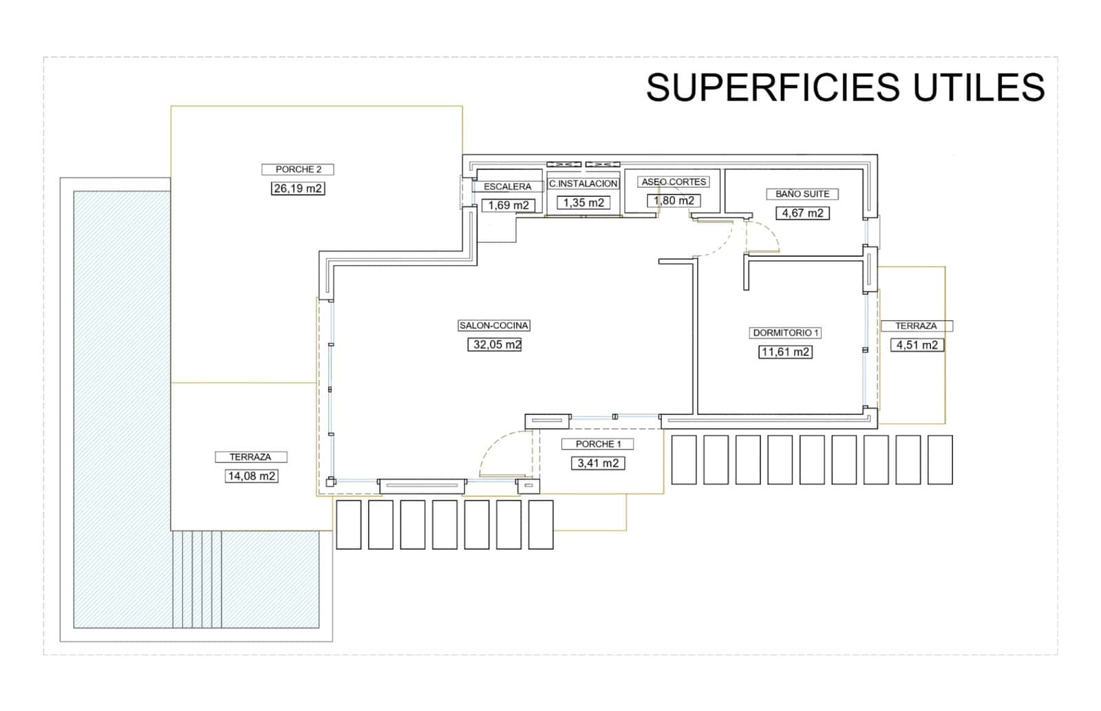 3 chambre Villa/Maison à vendre à Alcalali / Alcanali avec garage - 485 000 € (Ref: 9237832)