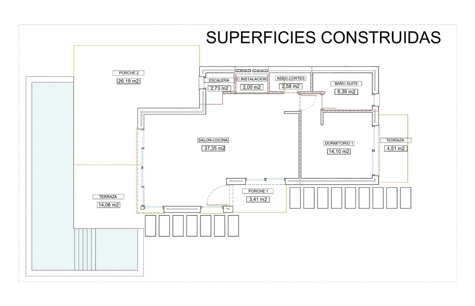 3 chambre Villa/Maison à vendre à Alcalali / Alcanali avec garage - 485 000 € (Ref: 9237832)