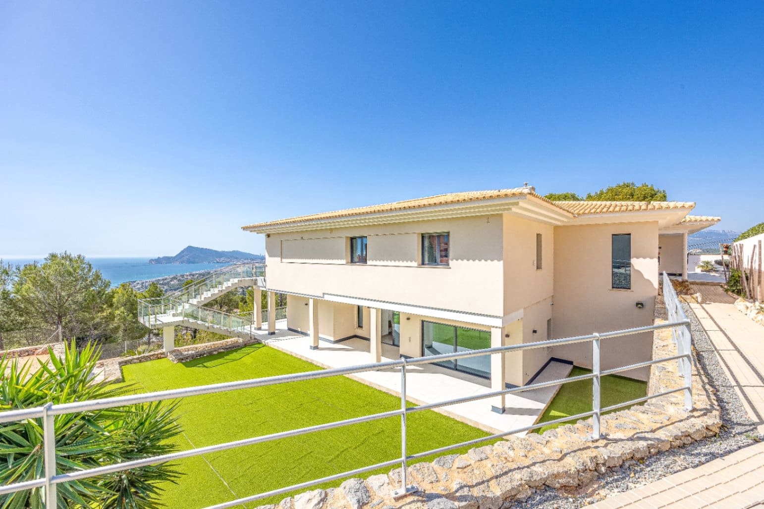 5 sypialnia Willa na sprzedaż w Altea la Vella z basenem garażem - 3 499 990 € (Ref: 9328337)