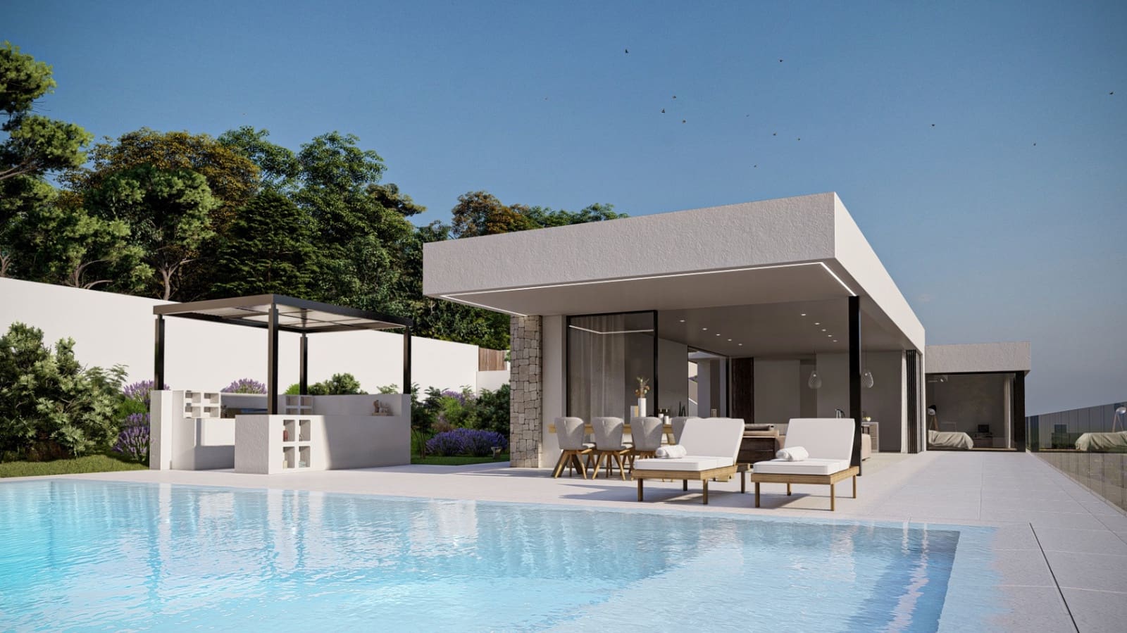 4 sypialnia Willa na sprzedaż w Altea la Vella z basenem garażem - 1 890 000 € (Ref: 9328374)