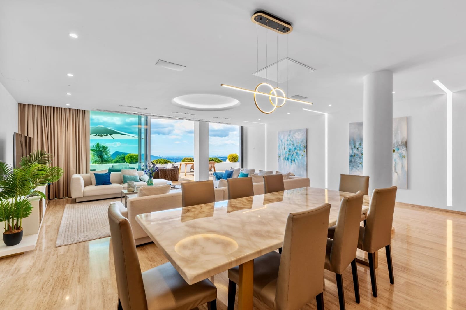 3 sypialnia Apartament na sprzedaż w Altea la Vella z basenem garażem - 1 995 000 € (Ref: 9328378)