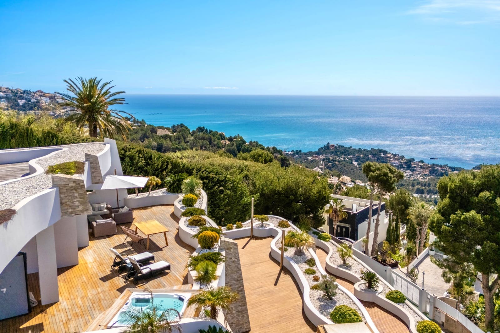 3 sypialnia Apartament na sprzedaż w Altea la Vella z basenem garażem - 1 995 000 € (Ref: 9328378)