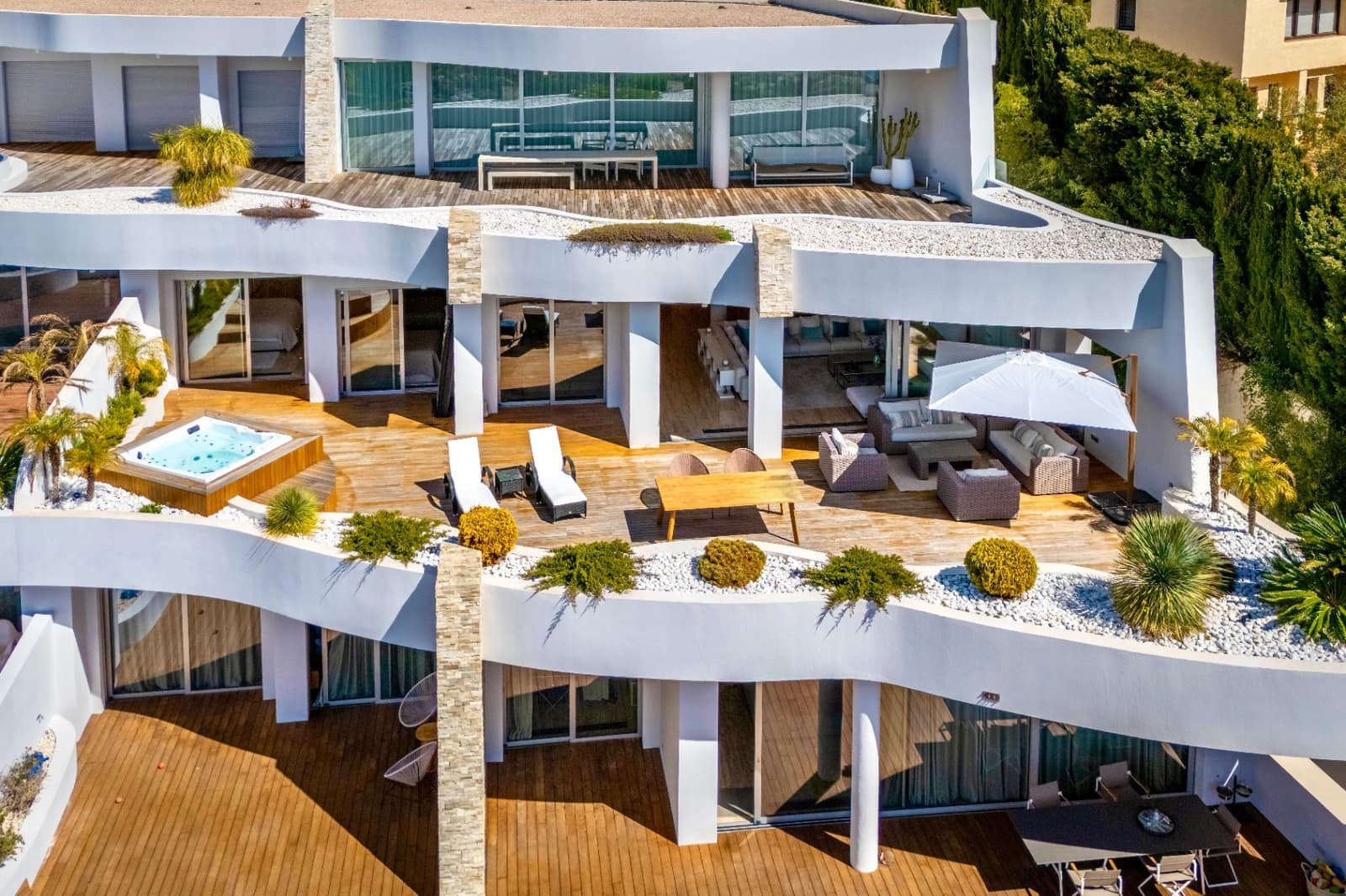 3 sypialnia Apartament na sprzedaż w Altea la Vella z basenem garażem - 1 995 000 € (Ref: 9328378)