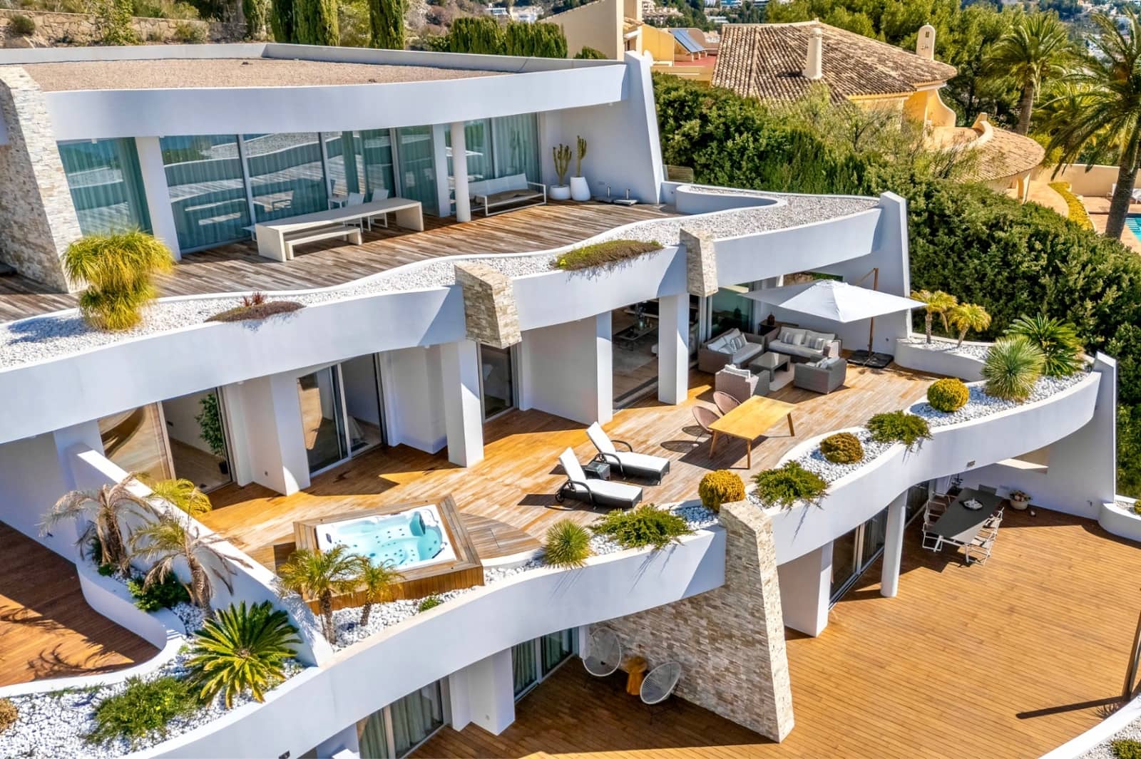 3 sypialnia Apartament na sprzedaż w Altea la Vella z basenem garażem - 1 995 000 € (Ref: 9328378)