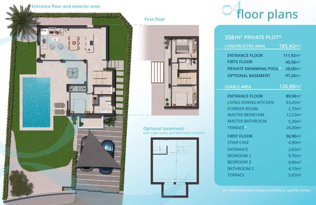 3 Zimmer Villa zu verkaufen in Alfaz del Pi / L'Alfas del Pi mit Pool Garage - 760.000 € (Ref: 9328416)