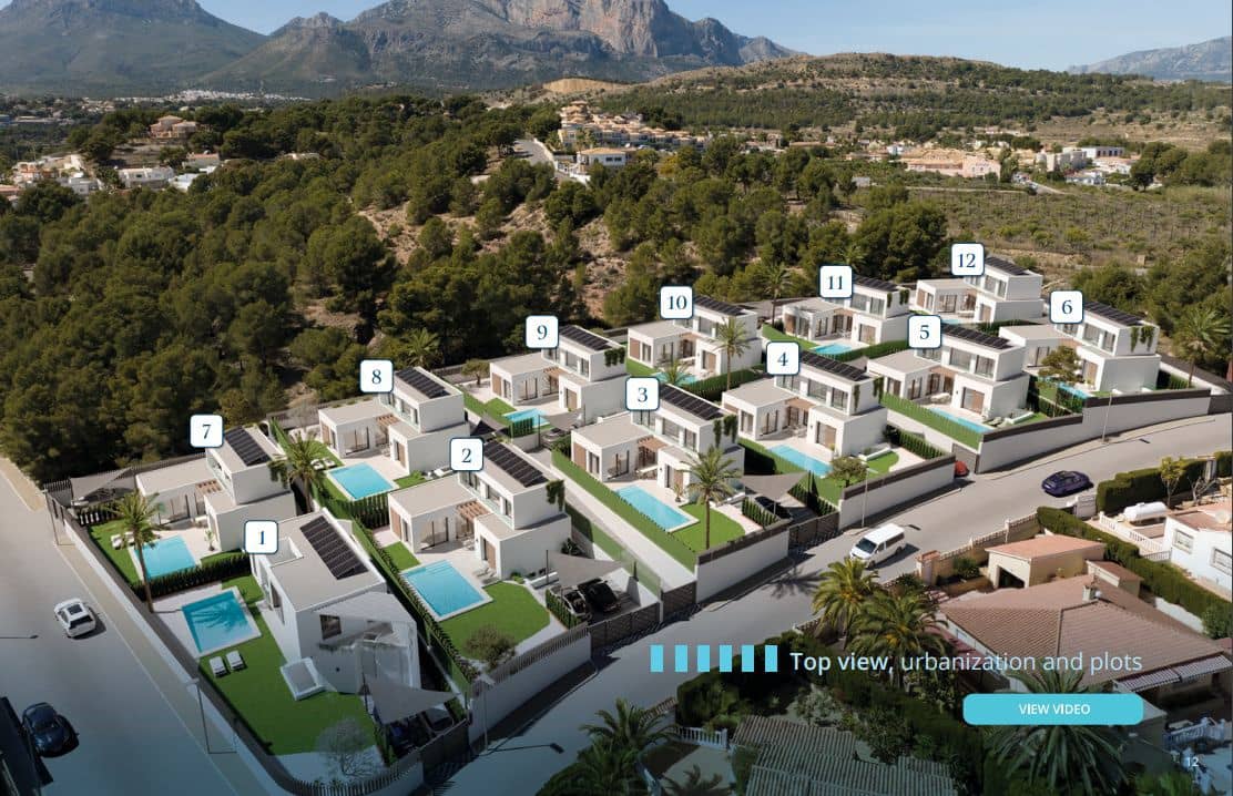 3 Zimmer Villa zu verkaufen in Alfaz del Pi / L'Alfas del Pi mit Pool Garage - 760.000 € (Ref: 9328416)