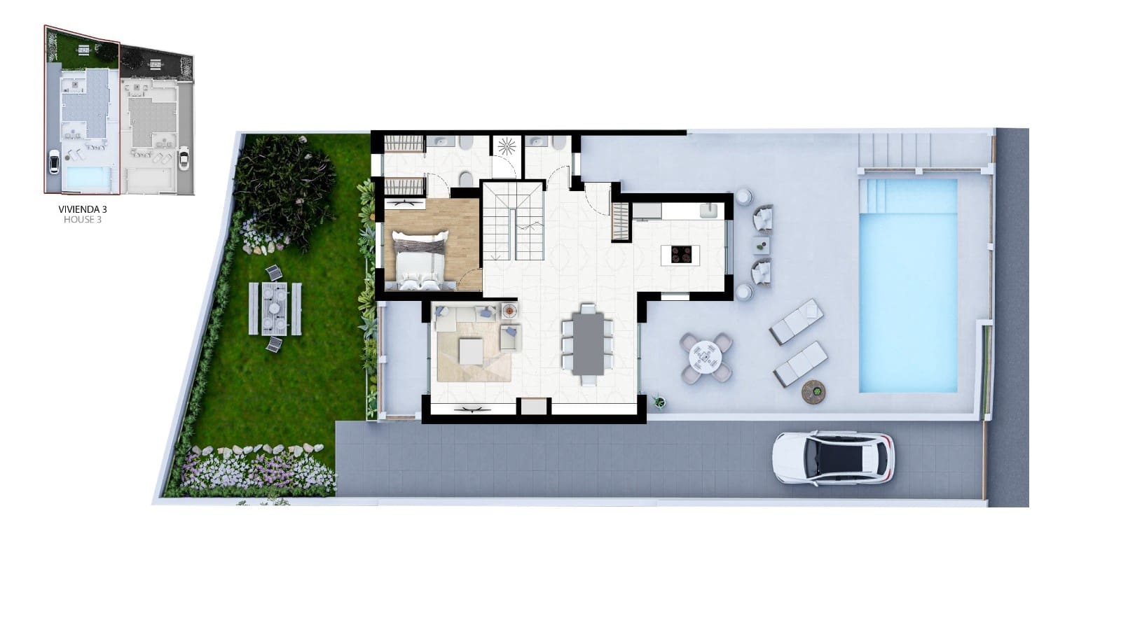 4 camera da letto Villa in vendita in Alfaz del Pi / L'Alfas del Pi con piscina garage - 745.000 € (Rif: 9328417)