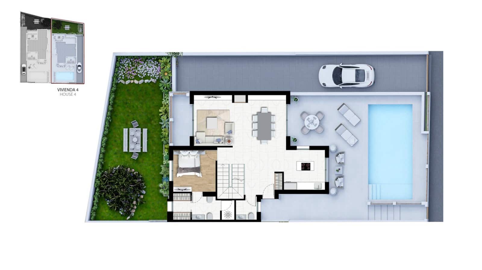 4 camera da letto Villa in vendita in Alfaz del Pi / L'Alfas del Pi con piscina garage - 745.000 € (Rif: 9328417)