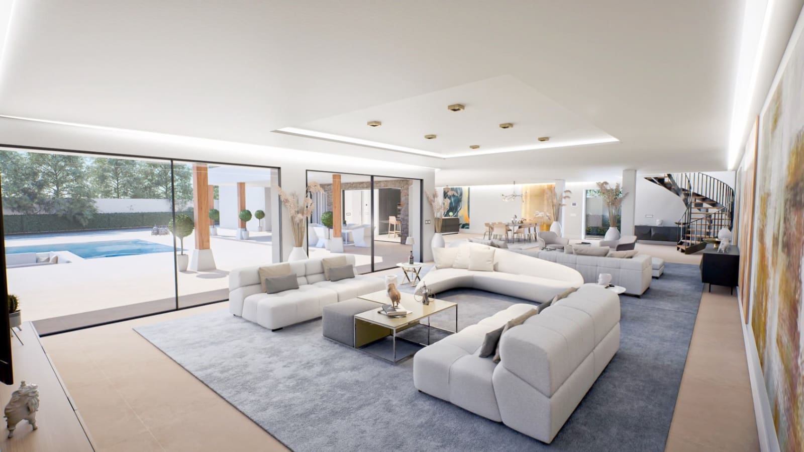 5 bedroom Villa for sale in Alfaz del Pi / L'Alfas del Pi with pool garage - € 1,900,000 (Ref: 9328419)