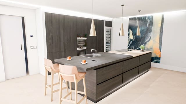 5 makuuhuone Huvila myytävänä paikassa Alfaz del Pi / L'Alfàs del Pi mukana uima-altaan 
autotalli - 1 900 000 € (Ref: 9328419)