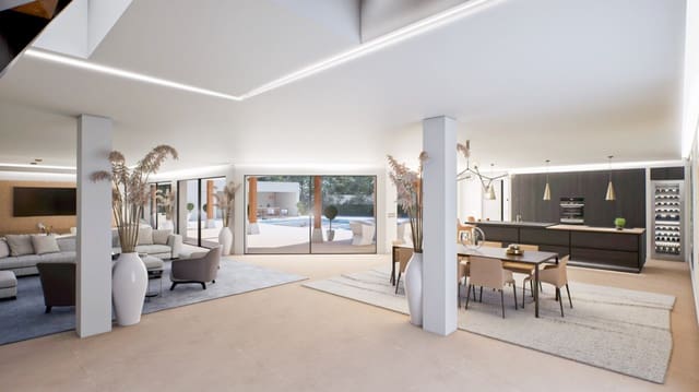 5 makuuhuone Huvila myytävänä paikassa Alfaz del Pi / L'Alfàs del Pi mukana uima-altaan 
autotalli - 1 900 000 € (Ref: 9328419)