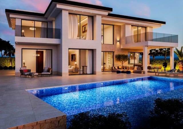 4 makuuhuone Huvila myytävänä paikassa Finestrat mukana uima-altaan 
autotalli - 2 200 000 € (Ref: 9328445)